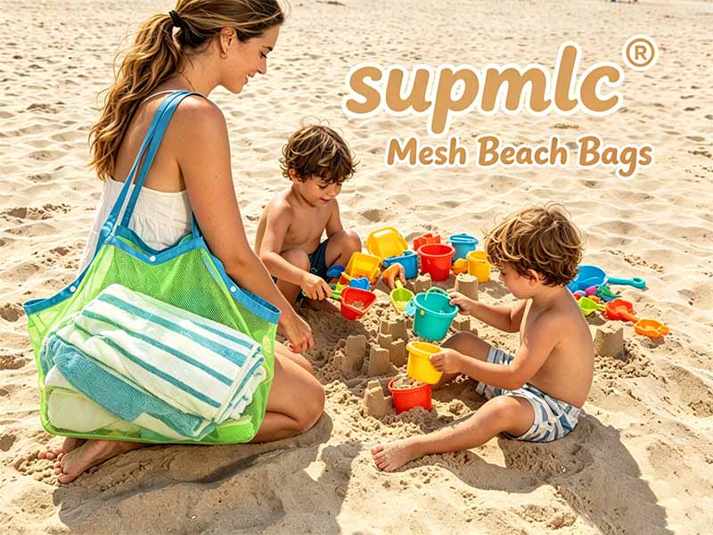 Mesh Extra Large Beach Bags and Totes Holds Toys
