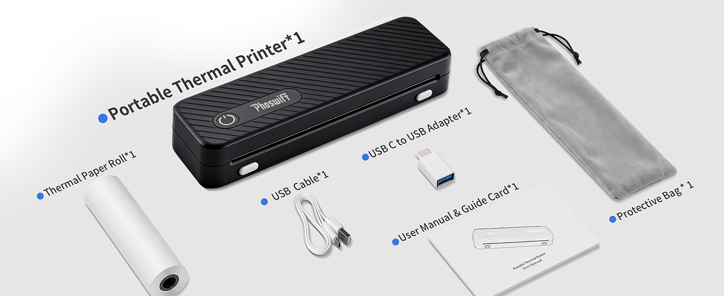 PORTABLE PRINTER FOR LAPTOP