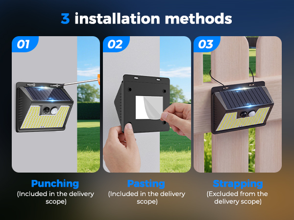led solar outdoor lights