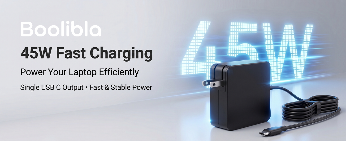 Boolibla 65W Fast Charging
