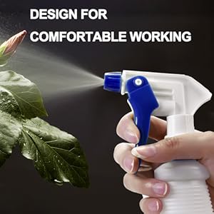 Plastic Spray Bottles 24 Oz Bealee for Cleaning Solutions