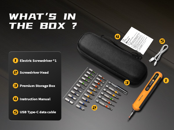4V Cordless Screwdriver