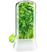orimetre Herb Keeper for Refrigerator – Lettuce & Cilantro Container, Fresh Vegetable Saver Pod, ...