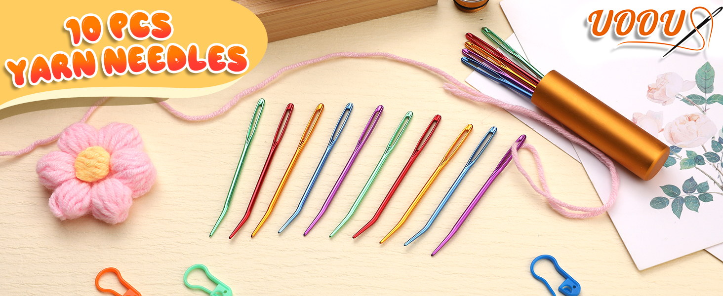 10Pcs Yarn Needles