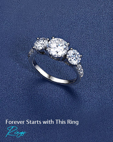 moissanite ring