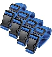 Vigorport Utility Straps with Quick Release Buckle, Nylon Backpack Accessory Sleeping Bag Strap, ...
