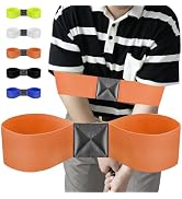 Xinambyh Golf Swing Training Aid-Elastic Arm Gesture Corrector Belt for Beginners,Portable Dual-S...