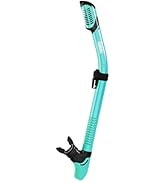 Aegend Diving Dry Snorkel for Adult & Youth - Snorkeling Gear with Top Dry Valve for Snorkeling, ...