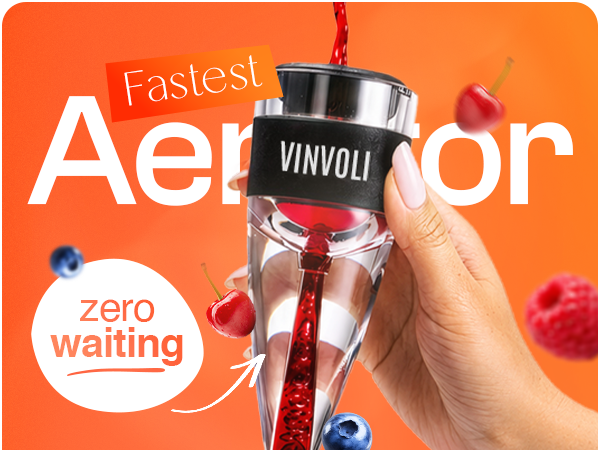 vinvoli, vinvoli wine aerator, wine aeration, wine accessories, wine decanter