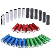 FASTPRO 30-Pack Flashlights Set, Aluminum 6-LED Flashlights Include AAA Batteries & Lanyard, for ...