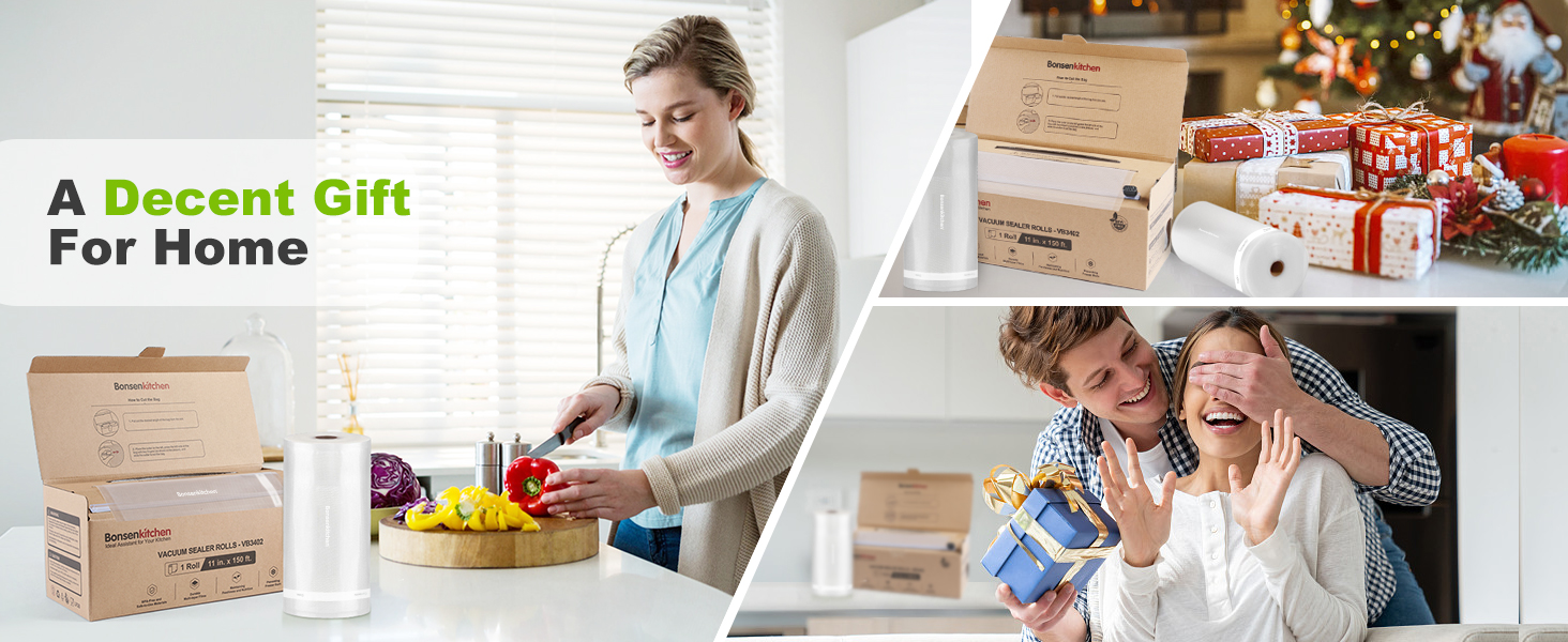 Vaccum sealer roll bags