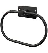 Vanloory Oval Towel Ring, Strong Self Adhesive Hand Towel Holder, Thicken SUS304 Stainless Steel ...