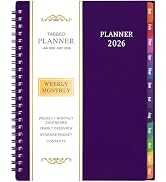 2026 Planner - Planner 2026, 2026 Planner Weekly and Monthly with Tabs, Jan 2026 - Dec 2026, 6.25...