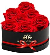 Forever Preserved Roses in a Box,Real Preserved Flowers,Mothers Day Flowers,Preserved Flowers for...
