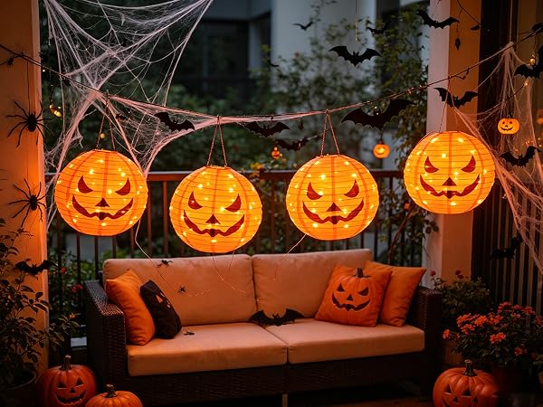 solar halloween lights