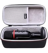 LTGEM Hard Case for AUDIOPRO/HyperX QuadCast S/TONOR/Razer/WMT Computer Condenser Gaming Mic, Mes...