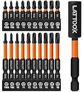 Impact TriWing Bit Set, LATTOOK 21-Pieces Triwing Screwdriver Bits Set 3 Point Y-Shaped Y Tip Scr...