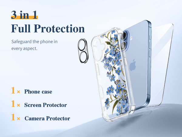 GVIEWIN Case Compatible with iPhone 17 Case