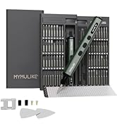 MYMULIKE Precision Drill Electric76 in 1 Screwdriver Set, Portable Mini Electric Screwdriver Repa...