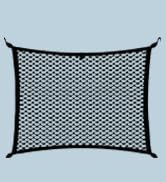 VEHIRIE Premium Cargo Net for SUV Organizer 31.5" x23.6" Elastic Storage Mesh Net with ABS Hooks ...