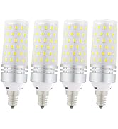 stvono E12 LED Bulb, 16W Candelabra LED Light Bulbs 100 Watt Equivalent, Daylight White 6000K, Ce...