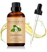 Wuvezrub Jasmine Essential Oil 30ML - 100% Pure and Natural Oils for Aromatherapy Diffuser - 1 Fl...