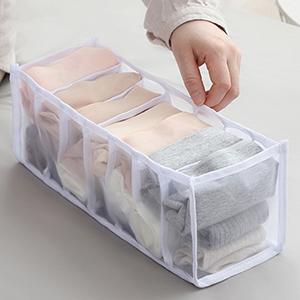 7 Grid Underwear Storage Organizer