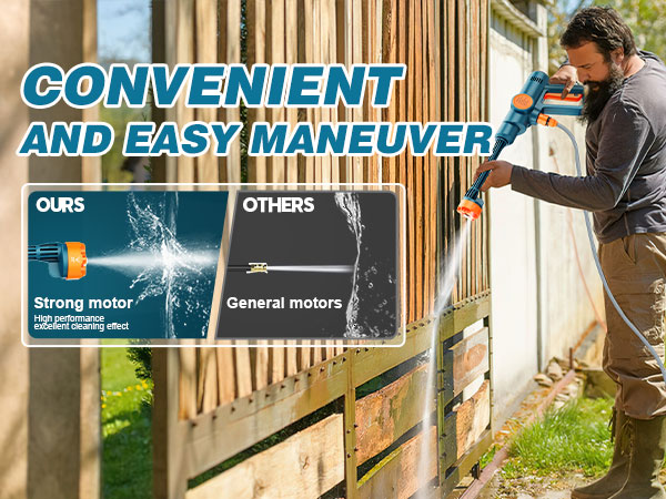 cordless pressure washer battery powered