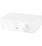 Large Gift Box with Lids 13x9x4 Inches Magnetic Gift Box with Lid and Ribbon for Presents,for Chr...