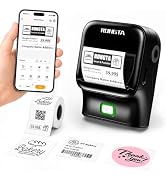 Rongta Bluetooth Label Maker Machine | Thermal Label Printer Easy to Use for Office, Home, Small ...