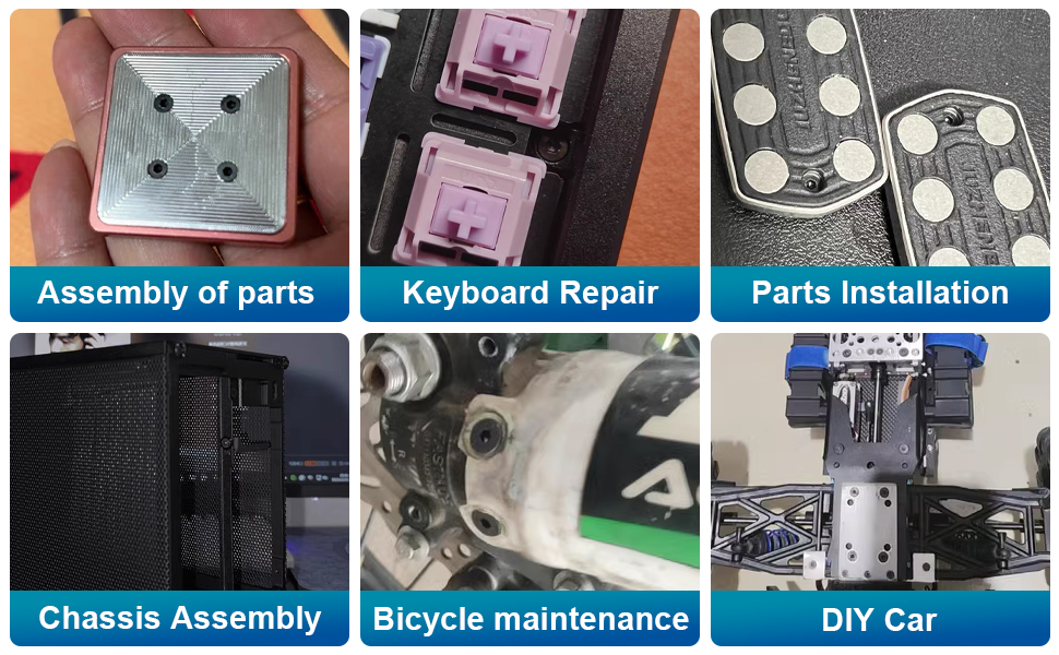 M2 hex socket head cap screws are small