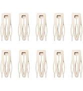 10 Pcs Double Grip Hair Clips, Sightor Metal Snap Hair Clips Hair Barrettes for Women Hair Making...