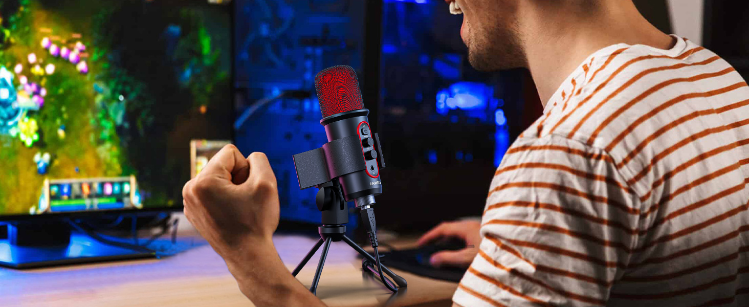USB Computer Condenser Mic for Gaming