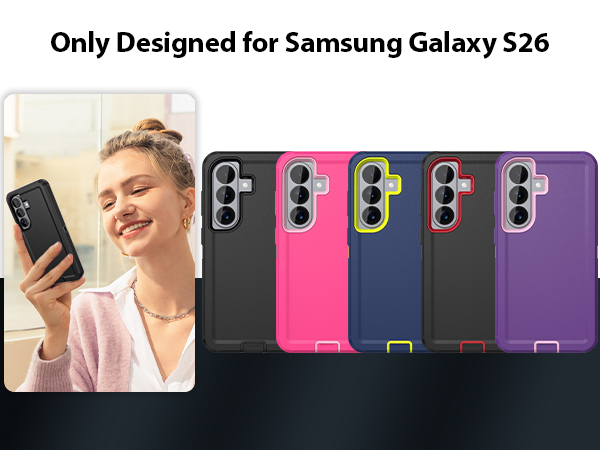 samsung s26 shockproof case