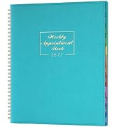 2026-2027 Weekly Appointment Book - JUL 2026 - JUN 2027, Daily Hourly Planner 2026-2027, 8.4" x 1...