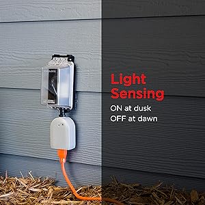 light sensing timer