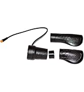 Half Throttle Handle for Wuxing, 3 Pin Male Connector Waterproof Half Twist Throttle, Right Handl...