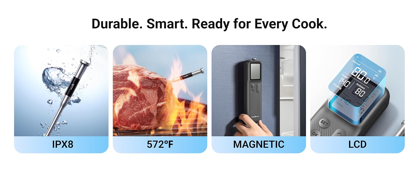 ThermoMaven Smart Bleutooth Wireless Meat Thermometer