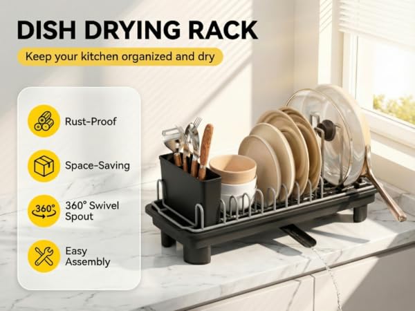 small dish rack