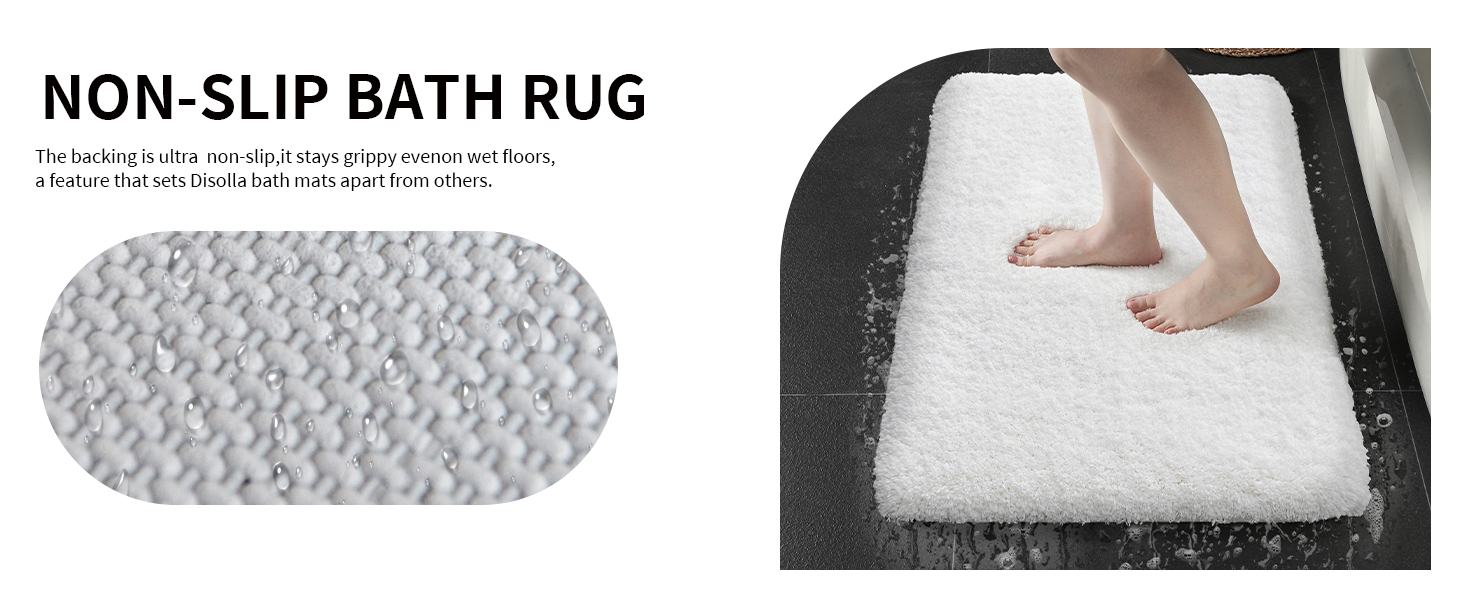 non slip bathroom rug