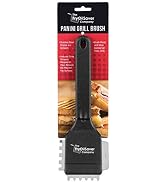 FryOilSaver Co. 90052 Panini Grill Brush - Commercial Electric Grill Stiff Bristle Brush - Stainl...