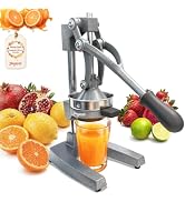 imgrose Cast Iron Juicer,Manual Juicer Hand Press,Orange Lemon Squeezer,Heavy Duty Manual Juicer,...