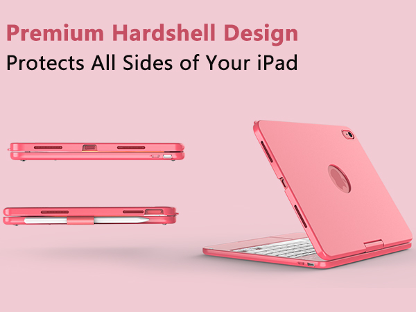 ipad 11th gen keyboard case pink 16