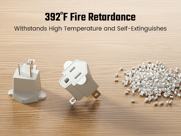 392? Fire Retardance 3-2 Prong Adapter