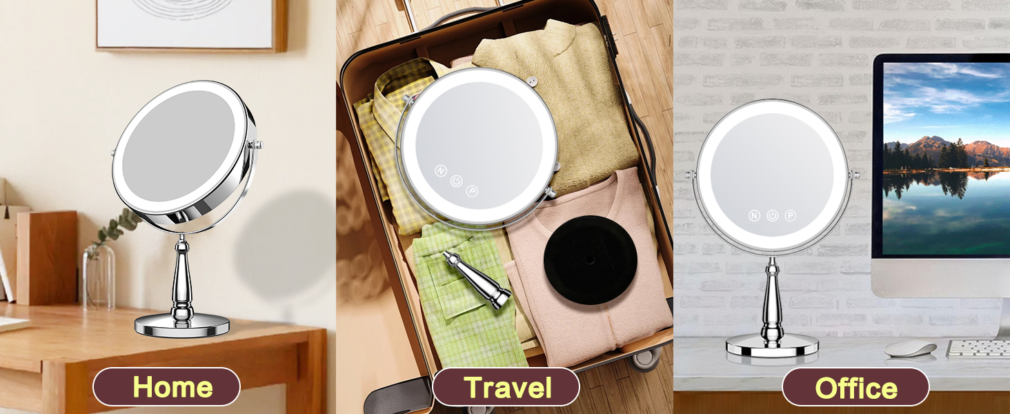 20x magnifying mirror