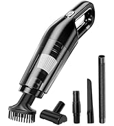 cberhrik Mini Handheld Vacuum Cleaner for Car - Cordless Hand Held Vacuum Cleaner with Reusable F...