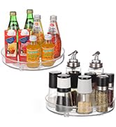 fridge lazy susan organizer