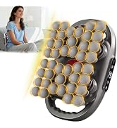 Back Massager with Heat, 42 Heads Hands-Free Electric Back Massager, with 9 Modes & 9 Levels Deep...