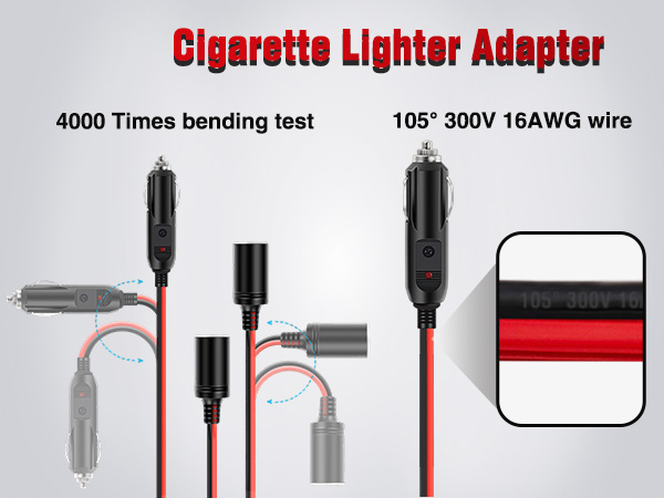 car cigarette lighter splitter