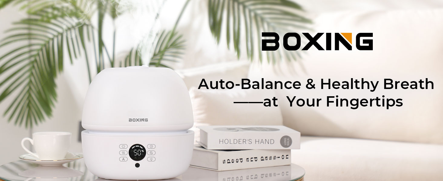 humidifiers for bedroom with humidistat & remote